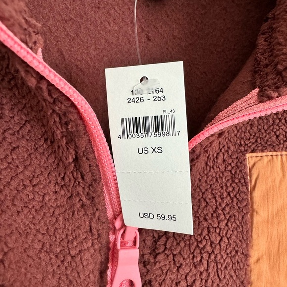 Offline by Aerie Women's Half Zip Fleece‎ Sweatshirt w/Zip Pockets Size XS Brown - Picture 12 of 12